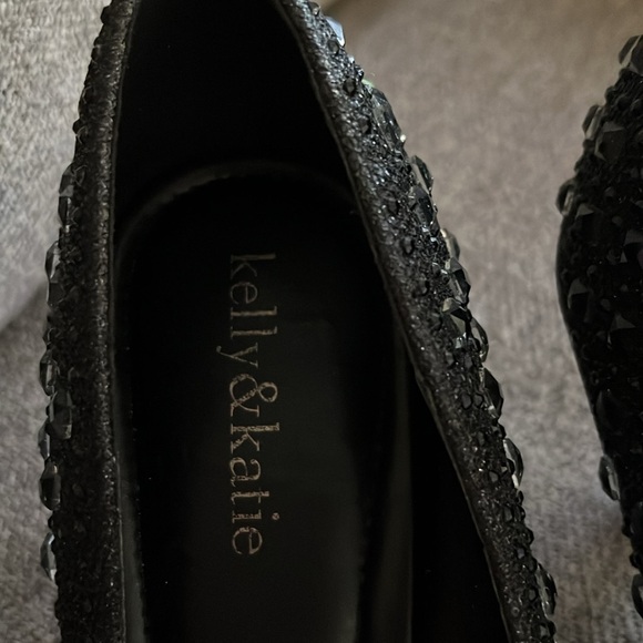 Kelly and Katie sparkly studded heels 8.5 - Picture 4 of 5